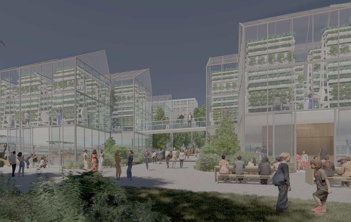 Visualisering af et Integrated Living Community